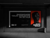 Noir Dark Style Billboard Mockup 01 Scaled