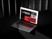 Noir Dark Style Laptop Mockup 02 Scaled