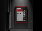 Noir Dark Style Sign Mockup 01 Scaled