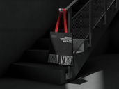 Noir Dark Style Tote Bag Mockup 02 Scaled