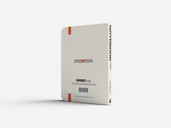 Notebook Hard Cover Back Half Side View Preview 2