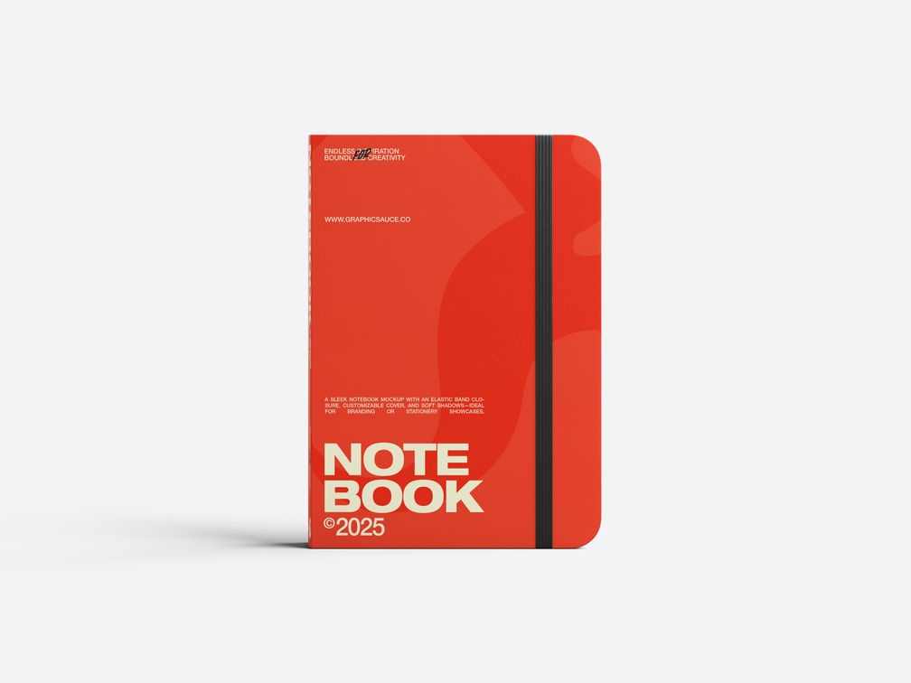 Notebook Hard Cover Front View Preview 1