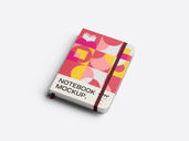Notebook Hard Cover Isometric View Preview 3