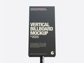 Outdoor Vertical Billboard Front View Preview 2