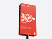 Outdoor Vertical Billboard Low Angle View Preview 2