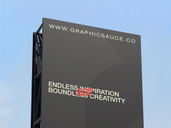 Outdoor Vertical Billboard Low Angle View Preview 4