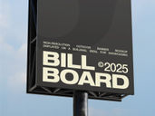 Outdoor Vertical Billboard Low Angle View Preview 5