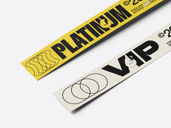 Paper Wristband Mockup Back Half Side View Preview 4