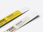 Paper Wristband Mockup Back Half Side View Preview 5
