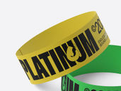 Paper Wristband Mockup Half Side View Preview 4
