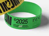 Paper Wristband Mockup Half Side View Preview 5