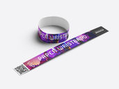 Paper Wristband Mockup Isometric View Preview 3