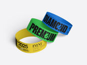 Paper Wristband Mockup Stack It View Preview 2