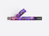 Paper Wristband Mockup Top View Preview 3