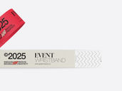 Paper Wristband Mockup Top View Preview 5