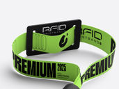 Rfid Wristband Mockup Back Half View Preview 3
