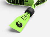 Rfid Wristband Mockup Back Half View Preview 4