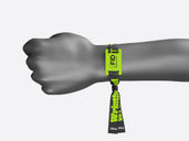 Rfid Wristband Mockup Flying View Preview 2