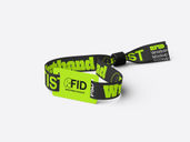 Rfid Wristband Mockup Half Side View Preview 2