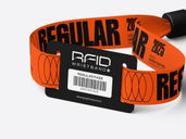 Rfid Wristband Mockup Half Side View Preview 3