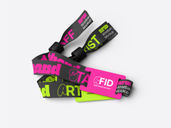Rfid Wristband Mockup Stack It View Preview 2