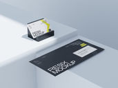 Resix Clean Style Envelope Business Card Mockup Scaled