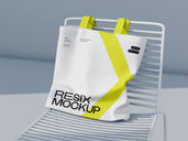 Resix Clean Style Tote Bag Mockup 01 1 Scaled