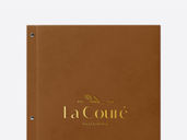 Restaurant Menu Book Mockup Front View Preview 3