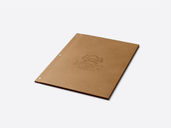 Restaurant Menu Book Mockup Half Side View Preview 2