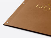 Restaurant Menu Book Mockup Half Side View Preview 4