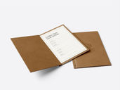 Restaurant Menu Book Mockup Stack It View Preview 2