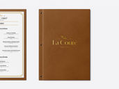 Restaurant Menu Book Mockup Top View Preview 4