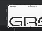 Rounded Barrier Banner Mockup Front View Preview 4