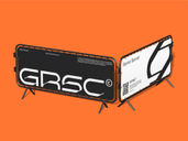 Rounded Barrier Banner Mockup Stack It View Preview 2