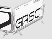 Rounded Barrier Banner Mockup Stack It View Preview 5