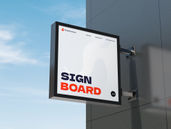 Sign Board Low Angle View Preview 2