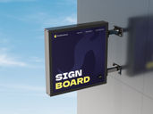 Sign Board Top View Preview 2