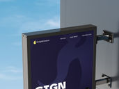 Sign Board Top View Preview 3