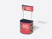 Stand Booth Mockup Isometric View Preview 2