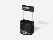 Stand Booth Mockup Isometric View Preview 3