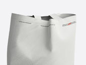 Tote Bag Mockup Back Half Side View Preview 3