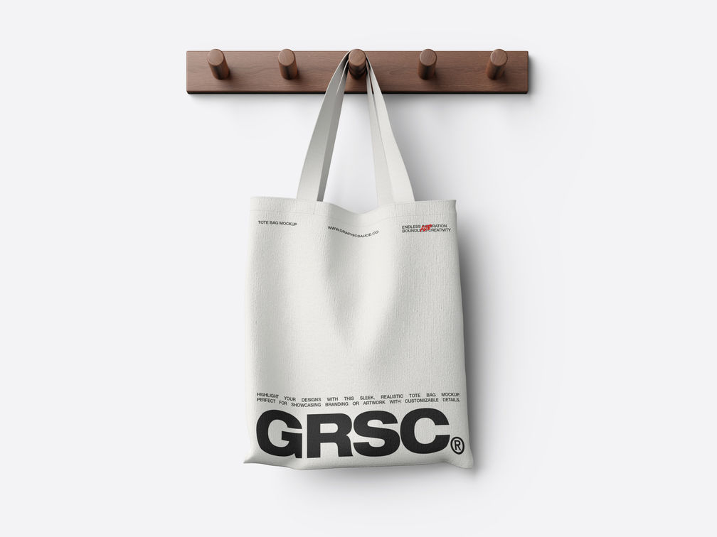 Tote Bag Mockup Front View Preview 1