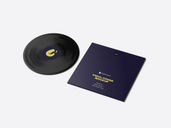 Vinyl Cover Mockup Back Half Side View Preview 2