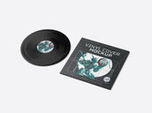 Vinyl Cover Mockup Back Half Side View Preview 3