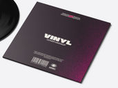 Vinyl Cover Mockup Back Half Side View Preview 5