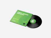 Vinyl Cover Mockup Isometric View Preview 2