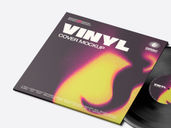 Vinyl Cover Mockup Isometric View Preview 4