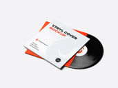 Vinyl Cover Mockup Stack It View Preview 2