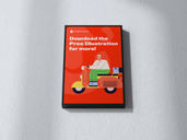 Wall Poster Frame Mockup Low Angle View Preview 2