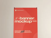 X Banner Mockup Front View Preview 4